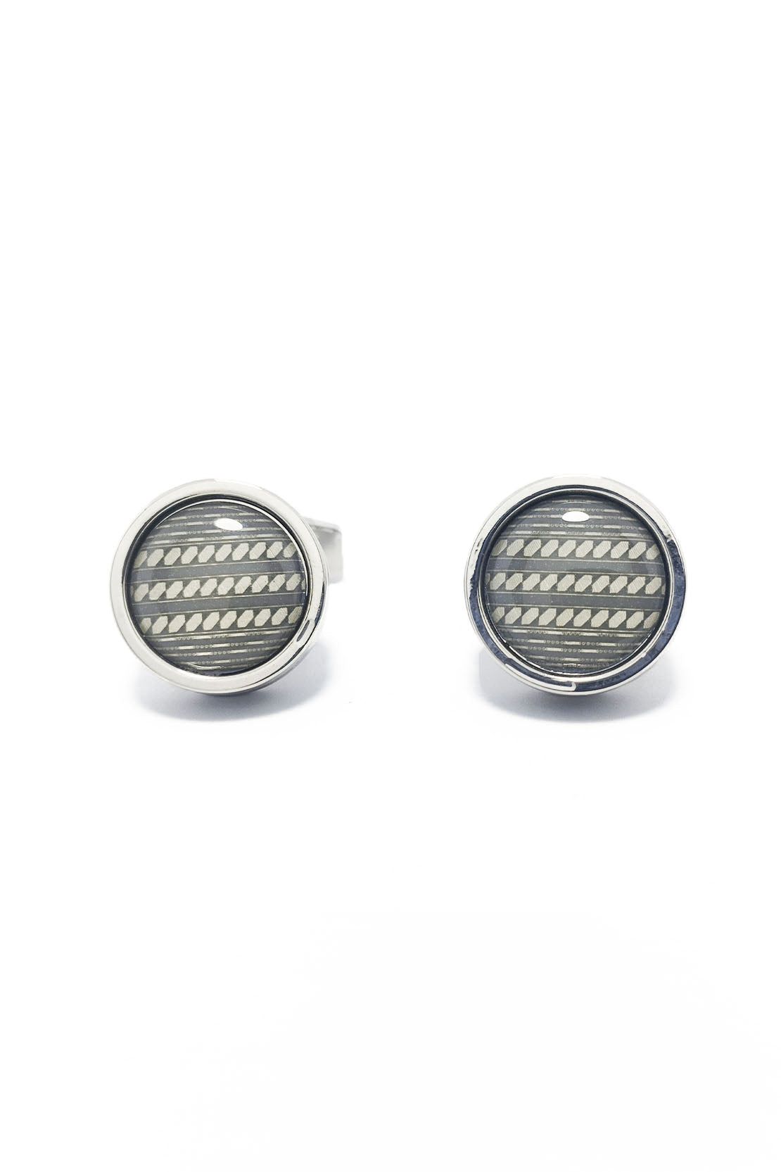 ABSTRACT GEOMETRIC CUFFLINKS