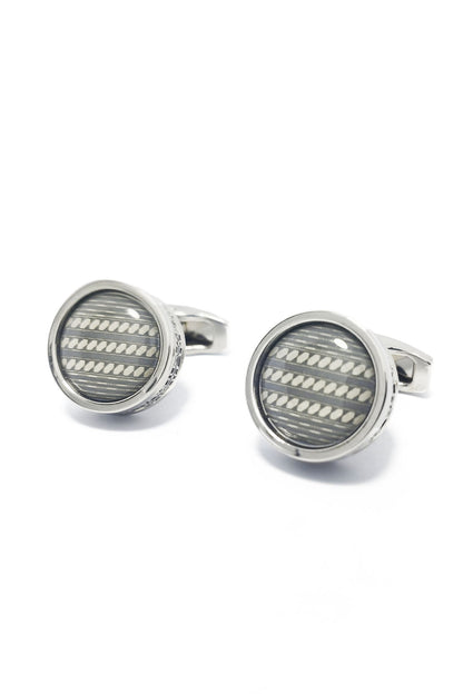 ABSTRACT GEOMETRIC CUFFLINKS