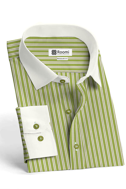 JAVA LIME OXFORD HALO SHIRT