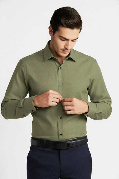PREMIUM MILITARY GREEN SHIRT