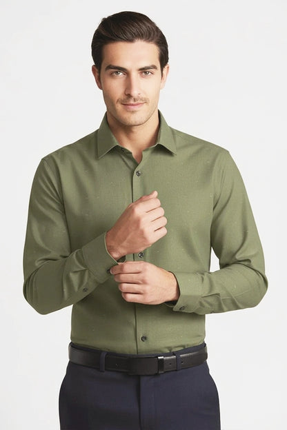 PREMIUM MILITARY GREEN SHIRT