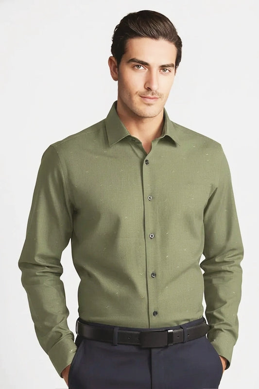 PREMIUM MILITARY GREEN SHIRT