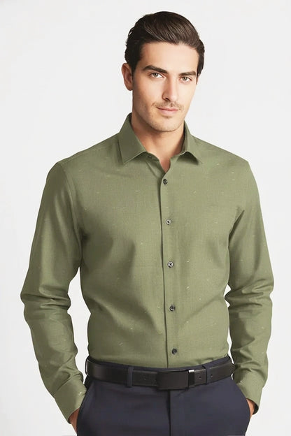 SAGE GREEN DOBBY WEAVE