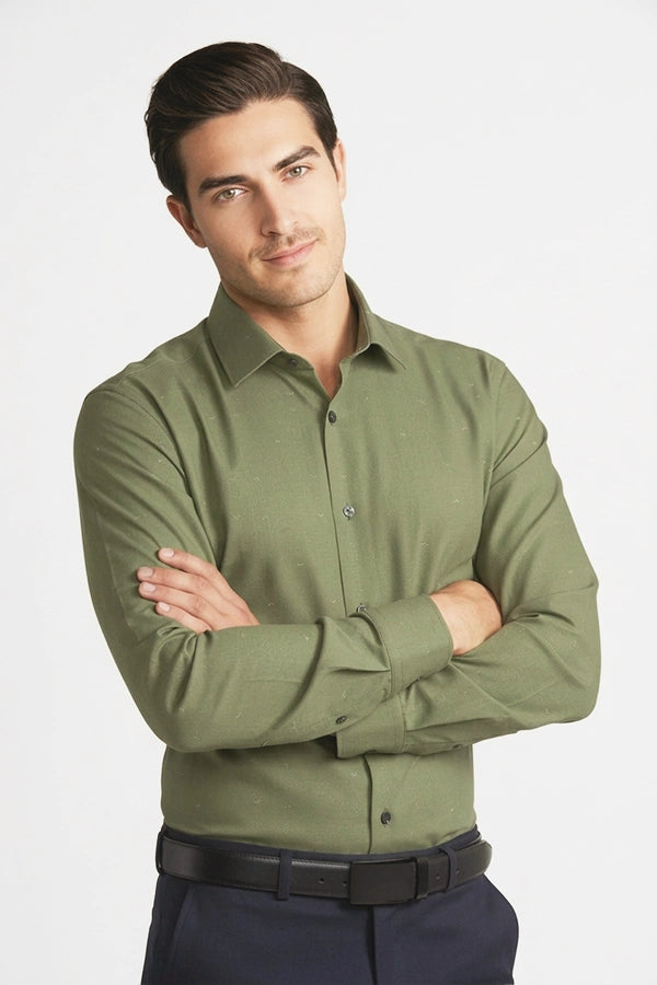 PREMIUM MILITARY GREEN SHIRT