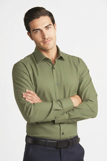 PREMIUM MILITARY GREEN SHIRT