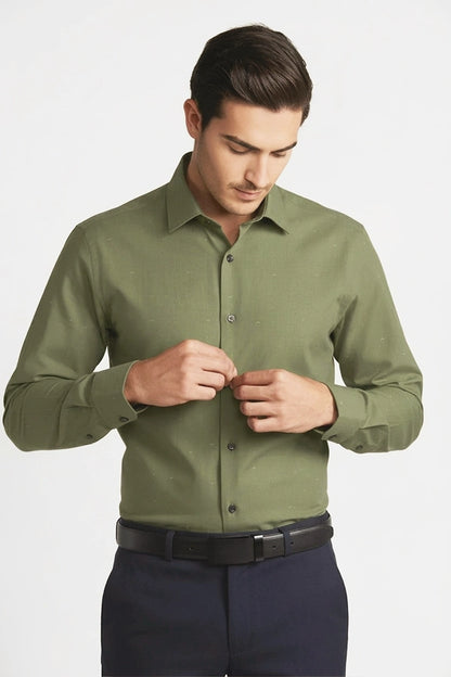 PREMIUM MILITARY GREEN SHIRT