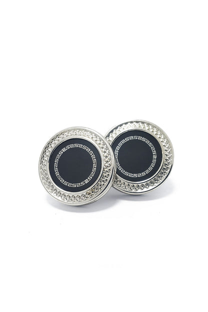 GREEK PATTERN CUFFLINKS