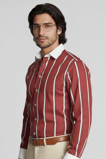 RED NOIR FORMAL SHIRT