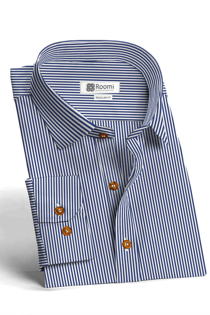 TRYPAN POPLIN STRIPES SHIRT