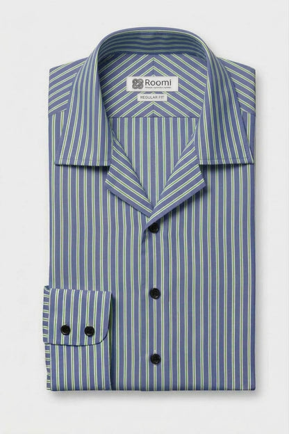 CUBAN THIN STRIPE SHIRT