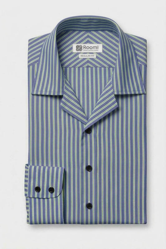 CUBAN THIN STRIPE SHIRT