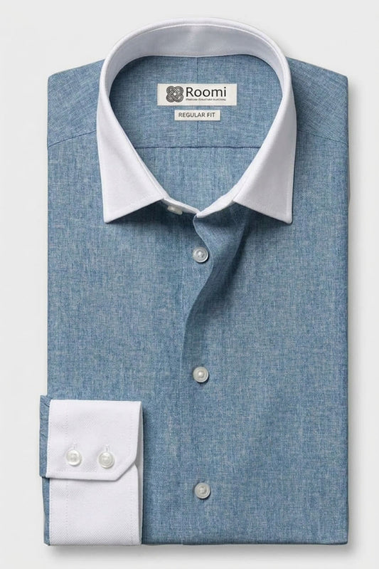 THE SERENE BLUE CLASSIC SHIRT