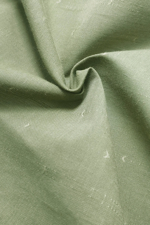 SAGE GREEN DOBBY WEAVE