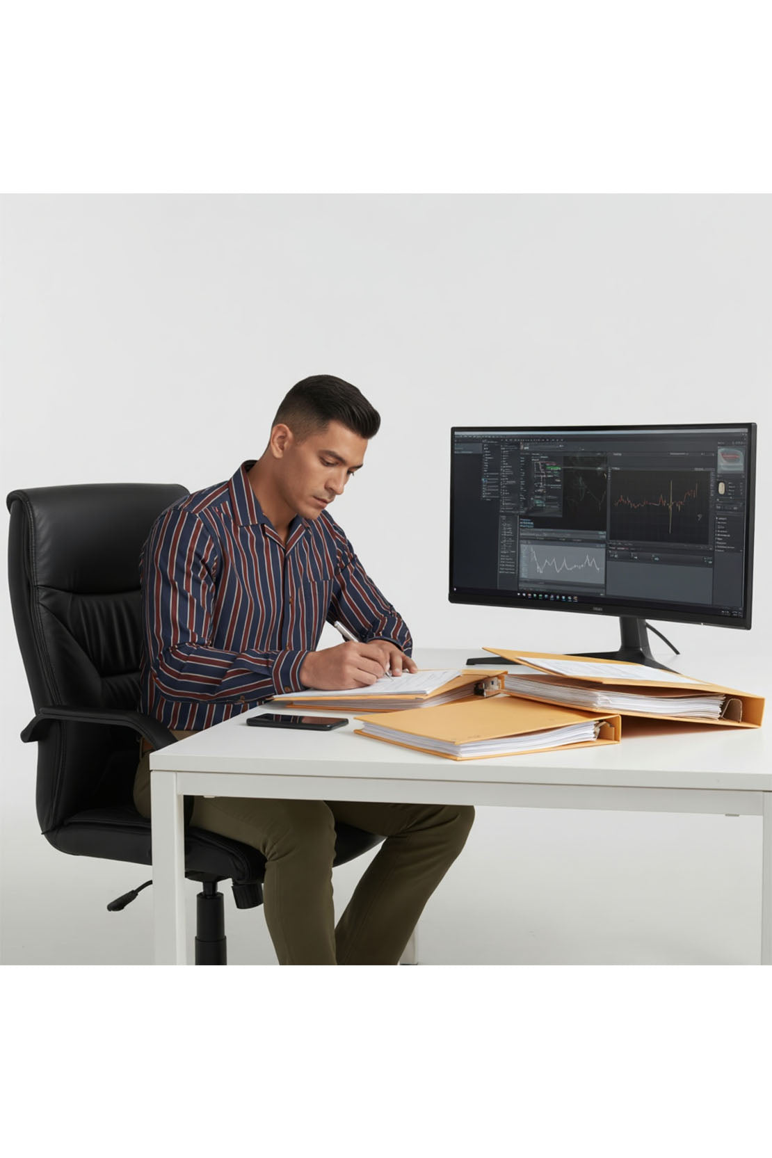 SHARP STRIPE PROFESSIONAL FORMAL CUBAN SHIRT