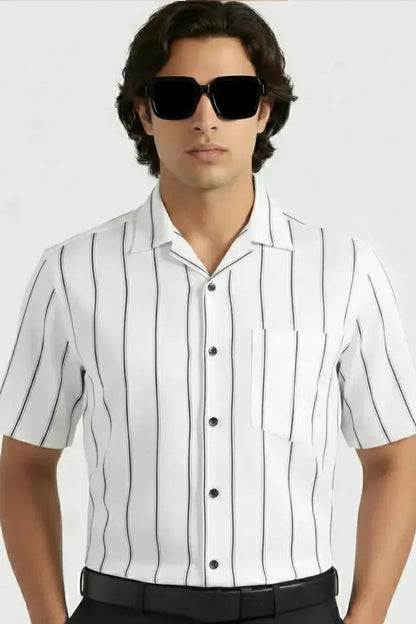 SLEEK EXECUTIVE STRIPE SHIRT