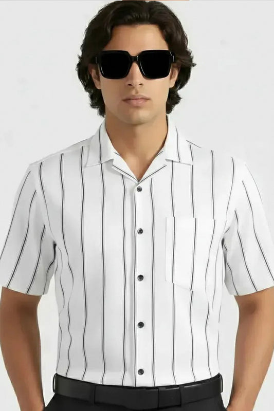 SLEEK EXECUTIVE STRIPE SHIRT