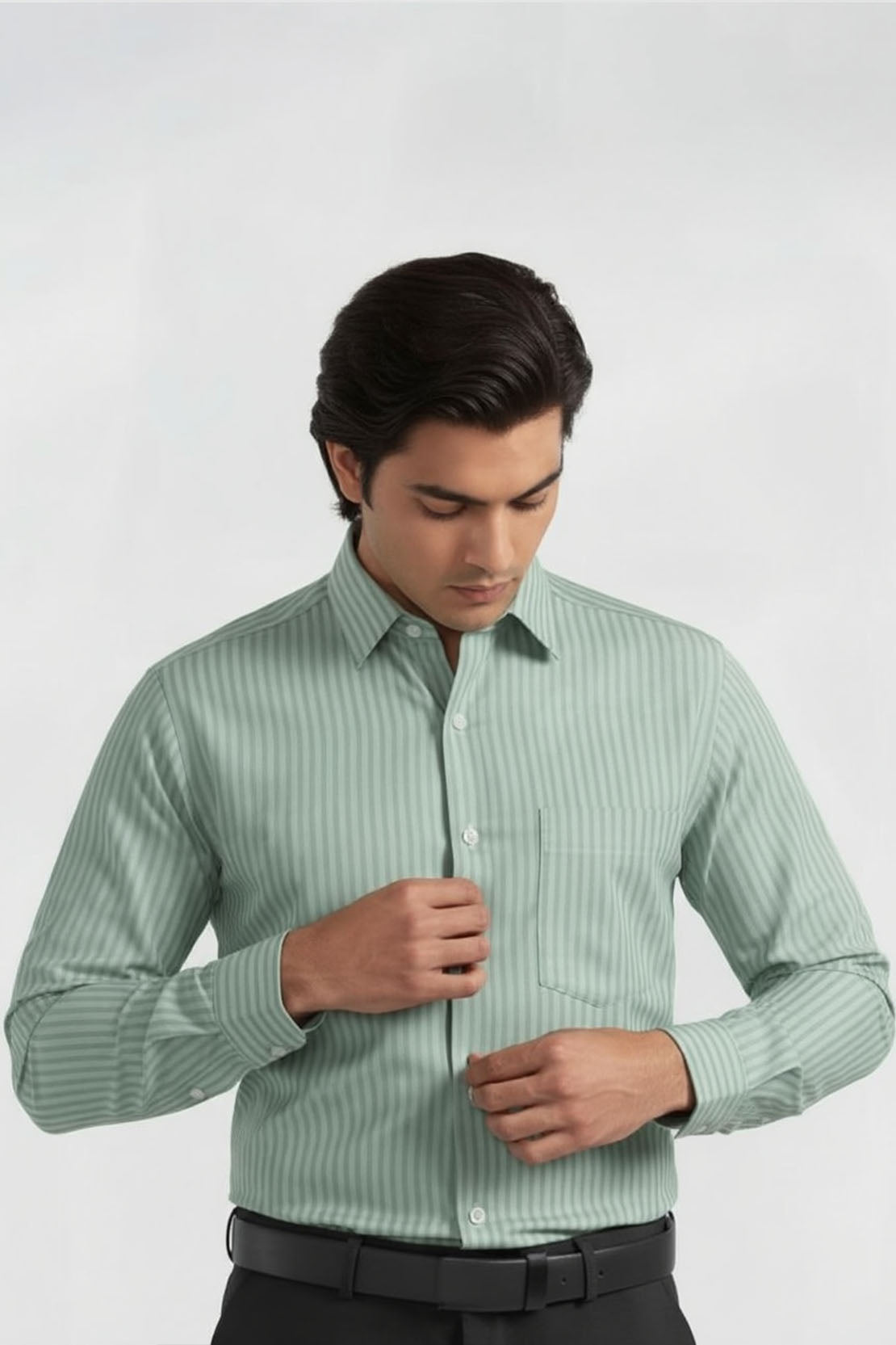 SOPHISTICATED STRIPE BUSINESS SHIRT