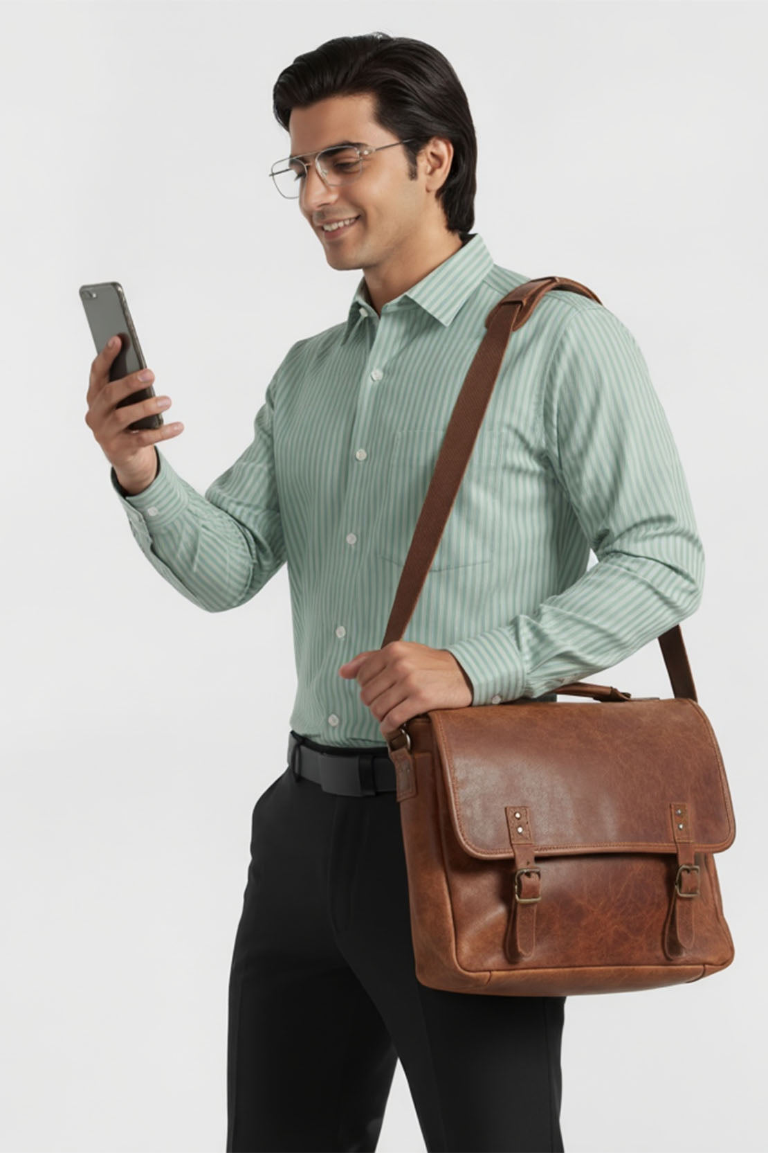 SOPHISTICATED STRIPE BUSINESS SHIRT 