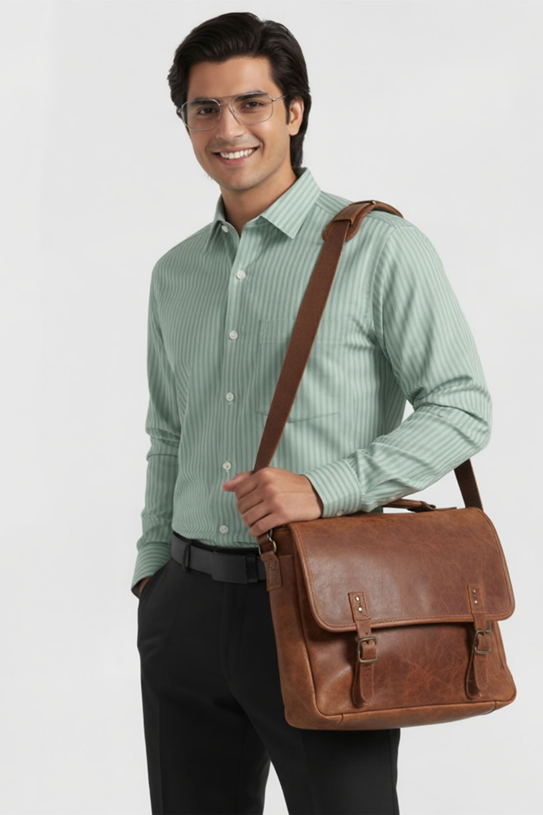 SOPHISTICATED STRIPE BUSINESS SHIRT