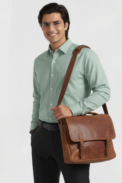 SOPHISTICATED STRIPE BUSINESS SHIRT