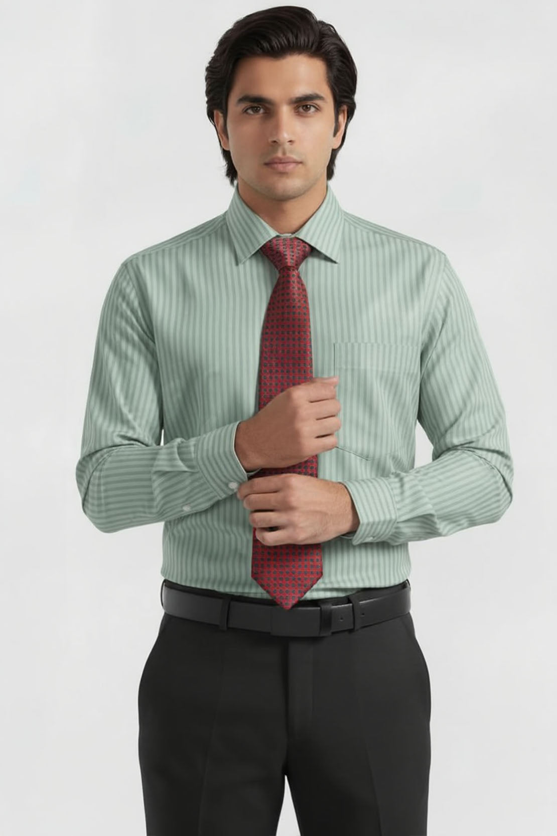 SOPHISTICATED STRIPE BUSINESS SHIRT