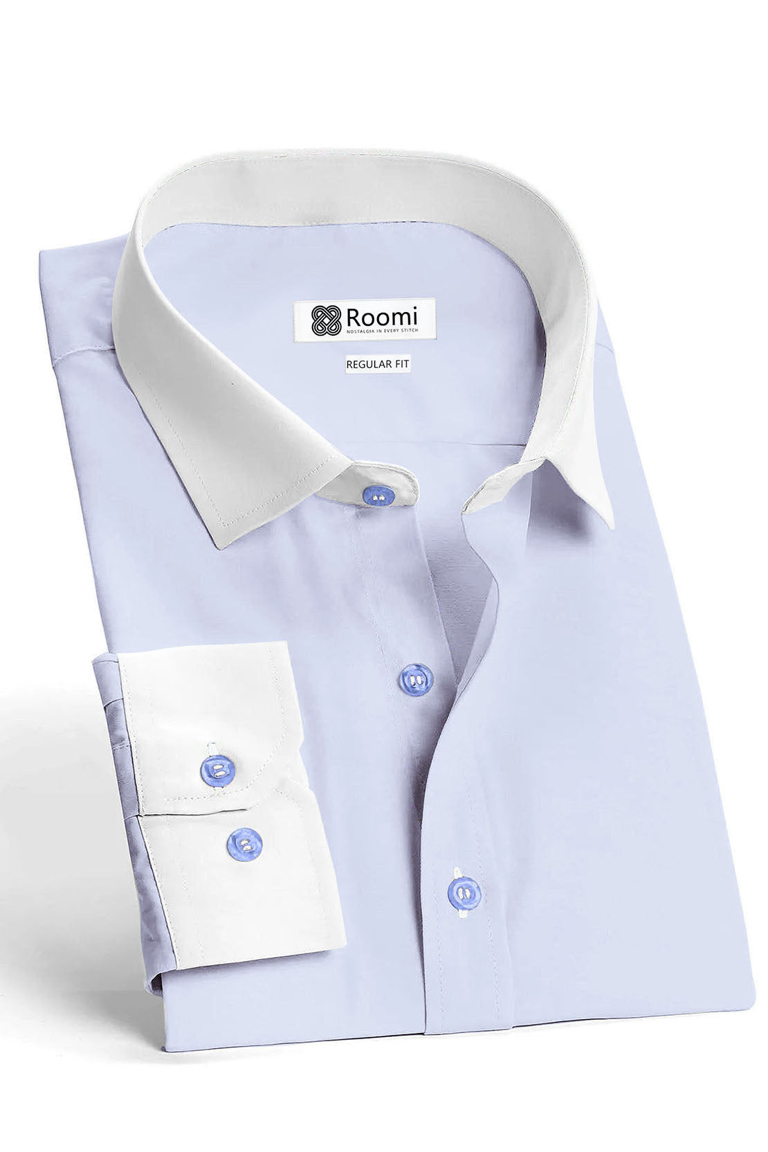 AZURE MEN'S SOLID STRETCH SHIRT