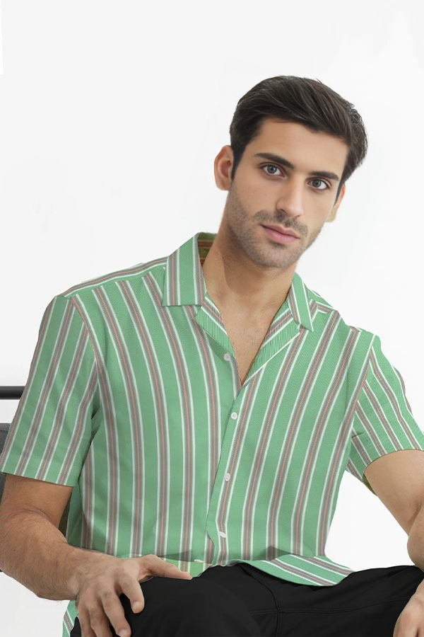 EMERALD CUBAN SHIRT