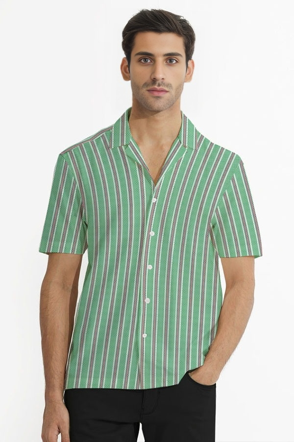 EMERALD CUBAN SHIRT