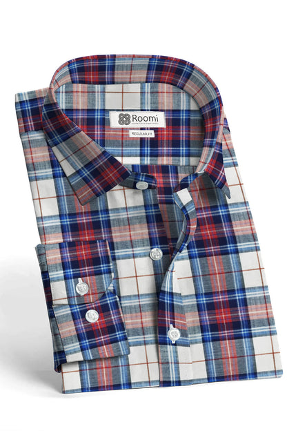 TARTAN RED Oz CHECK SHIRT