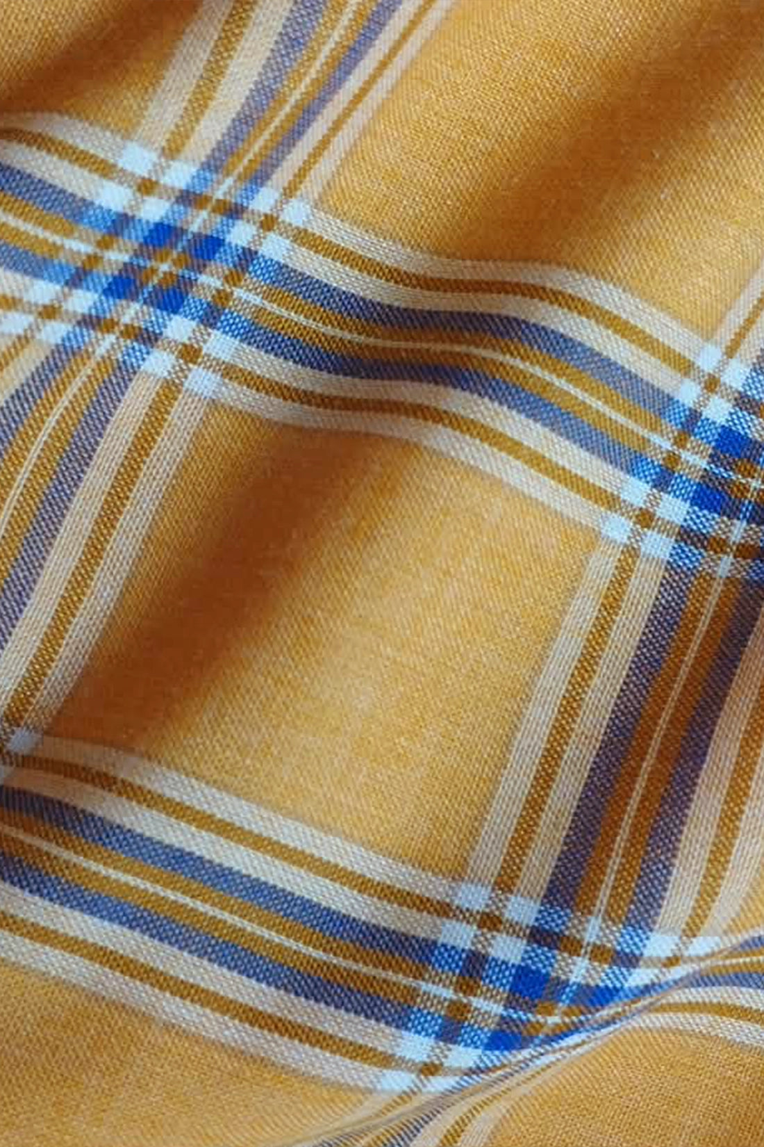 URBAN AMBER CHECK SHIR