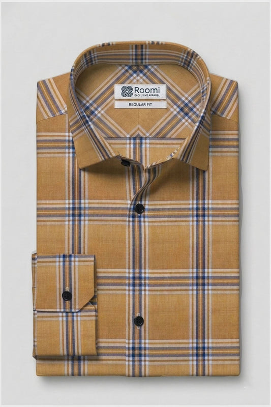 AUTUMN METRO PLAID SHIRT