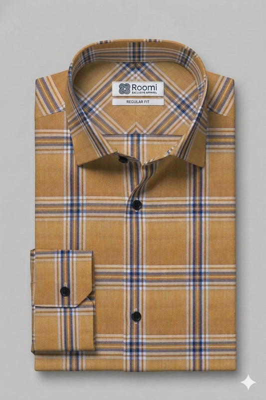 AUTUMN METRO PLAID SHIRT
