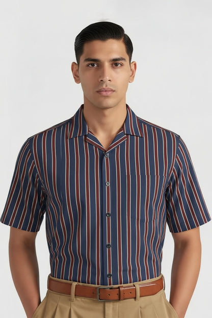 URBAN CUBAN STRIPE SHIRT