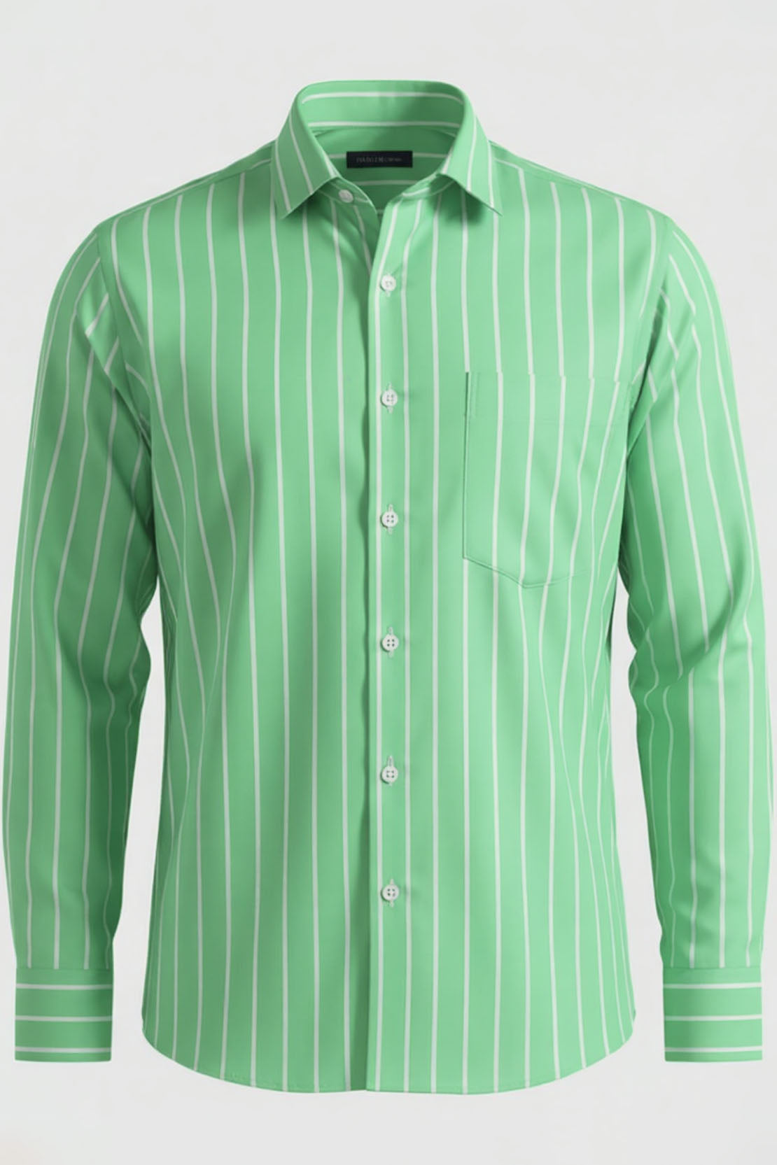 URBAN GREEN STRIPE CLASSIC SHIRT