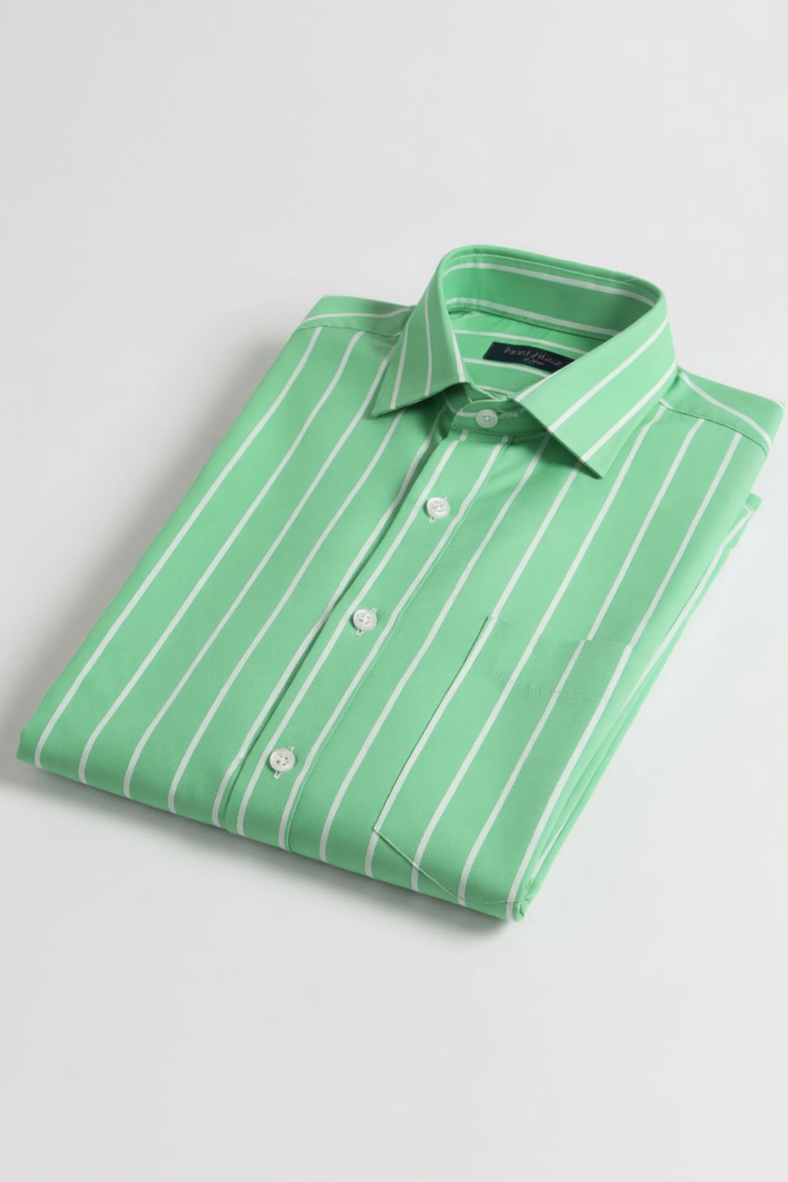 URBAN GREEN STRIPE CLASSIC SHIRT