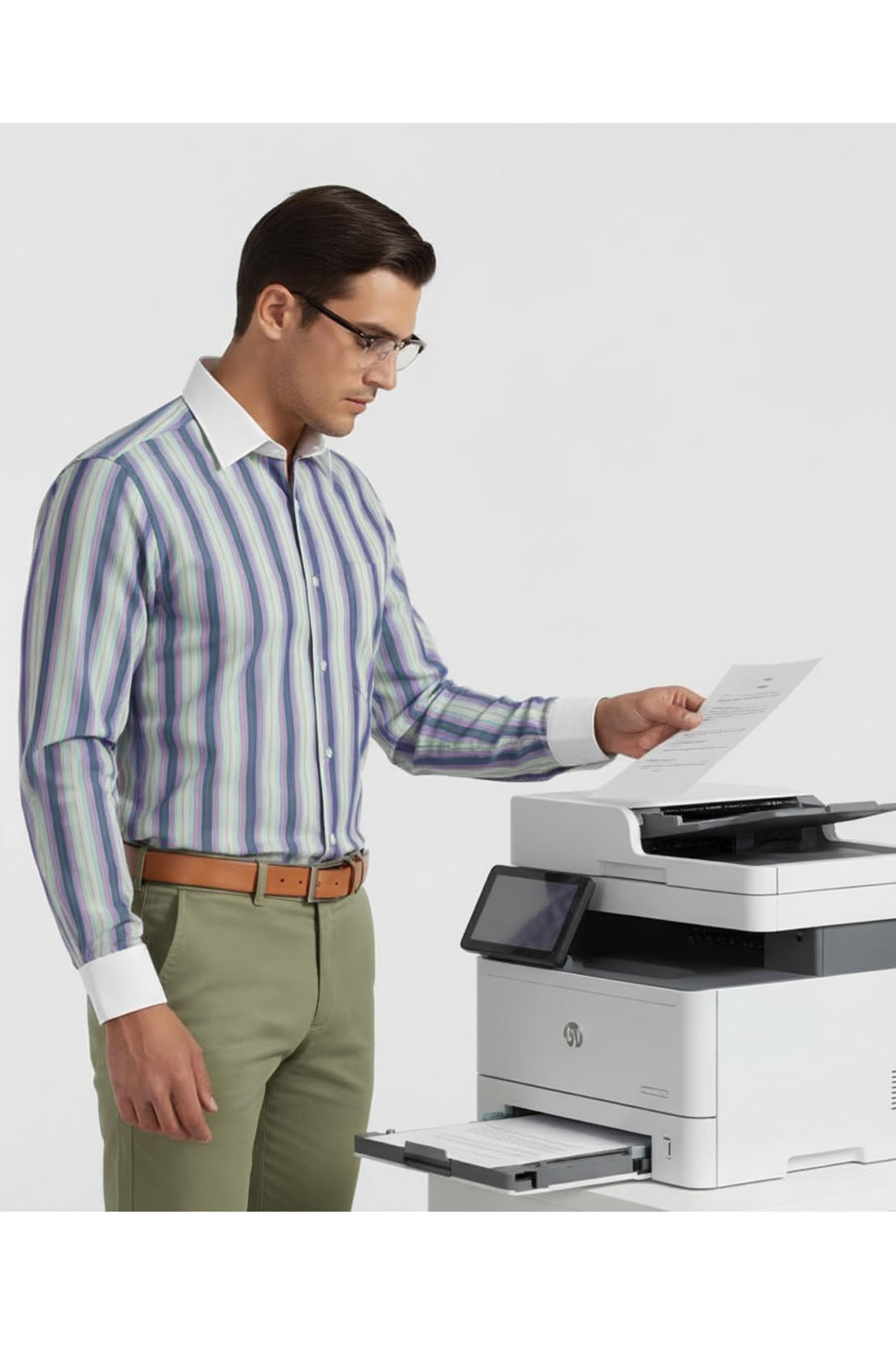 URBAN PASTEL STRIPED DRESS WINCHESTER SHIRT