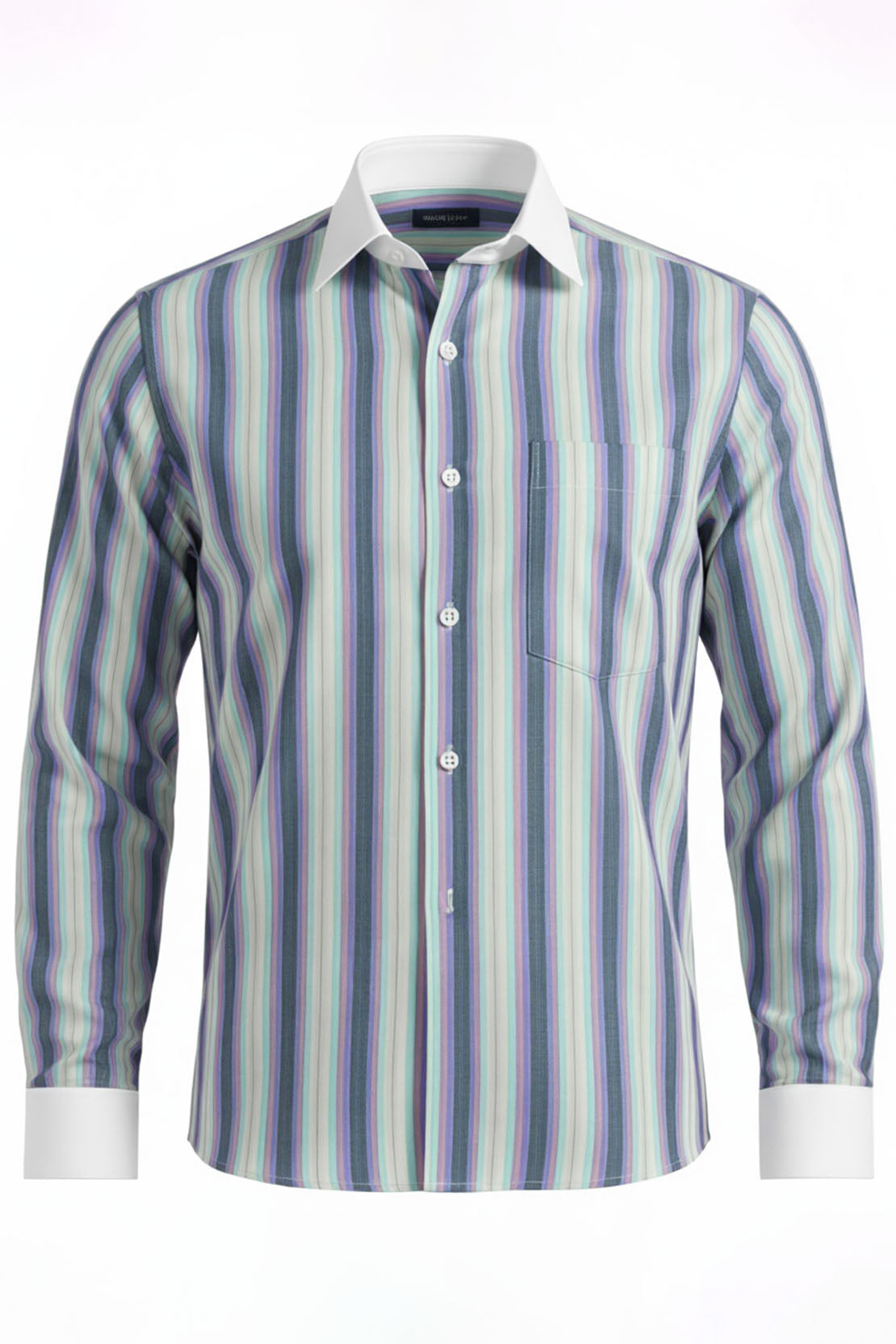 URBAN PASTEL STRIPED DRESS WINCHESTER SHIRT 