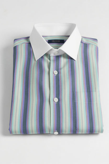 URBAN PASTEL STRIPED DRESS WINCHESTER SHIRT