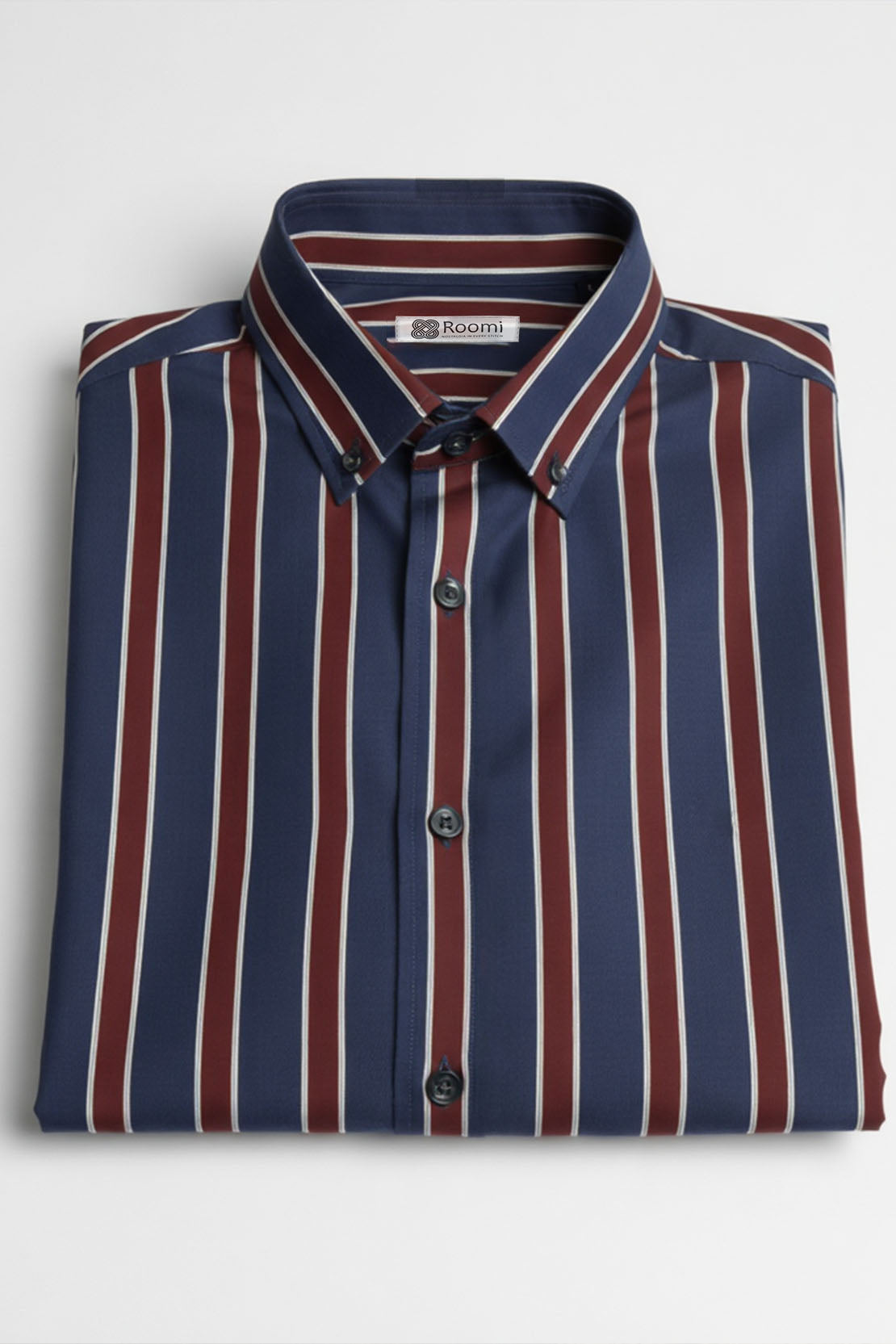 URBAN STRIPE DUAL-TONE SHIRT