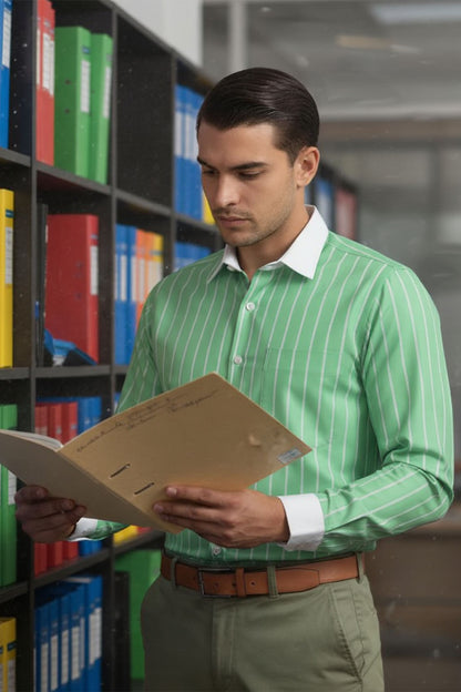 VERDANT STRIPE FORMAL WEAR