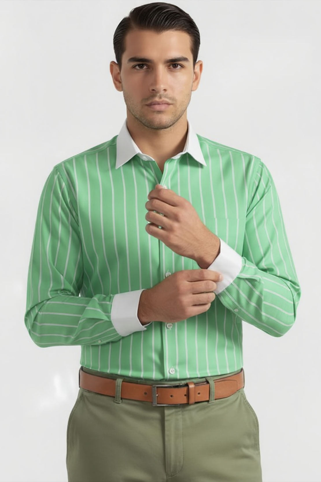 VERDANT STRIPE FORMAL WEAR