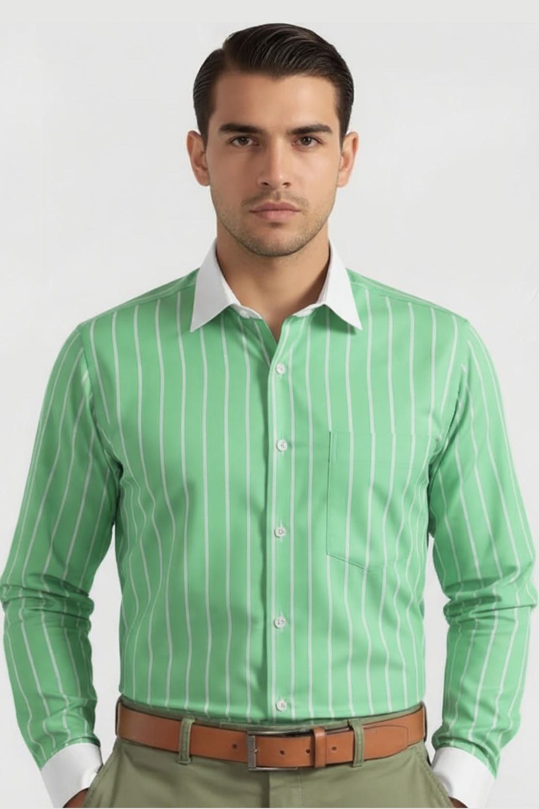 VERDANT STRIPE FORMAL WEAR