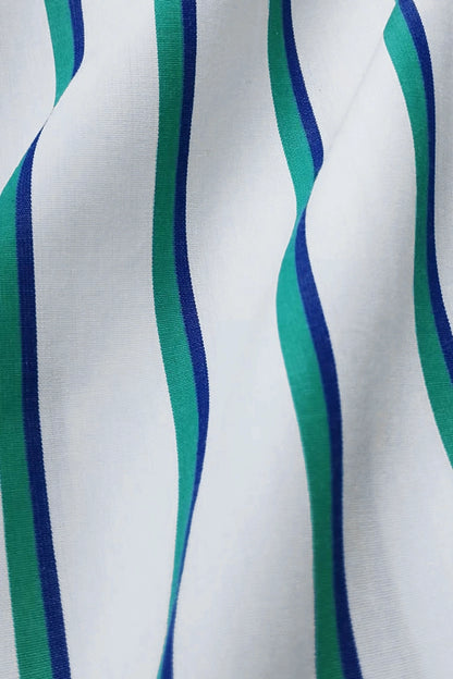 VIBRANT COASTAL LINED STRIPED