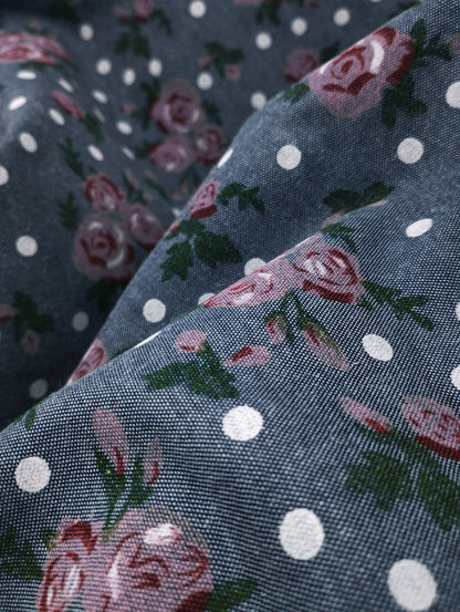 VINTAGE ROSE FLORAL SHIRT