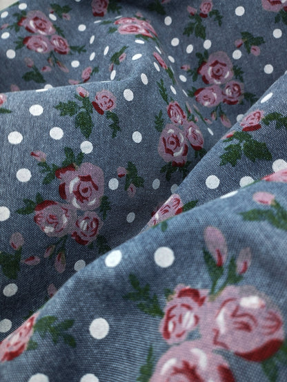 VINTAGE FLORAL PRUSSIAN SHIRT