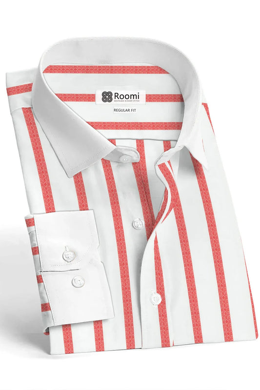 VIVID CRIMSON FORMAL SHIRT
