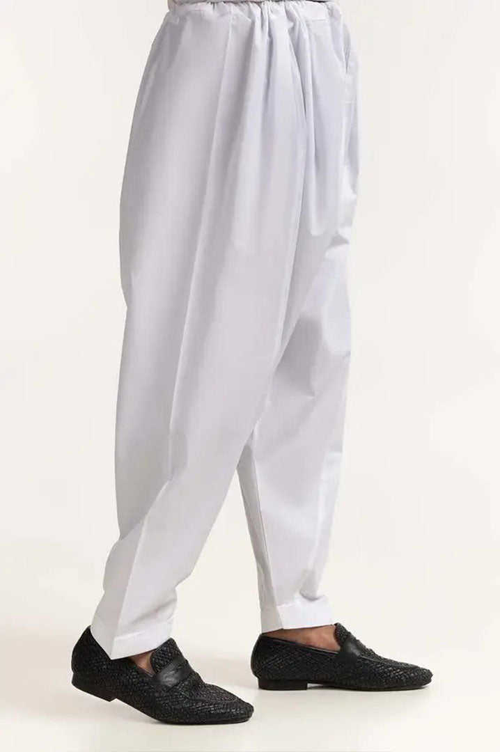 WHITE BASIC SHALWAR