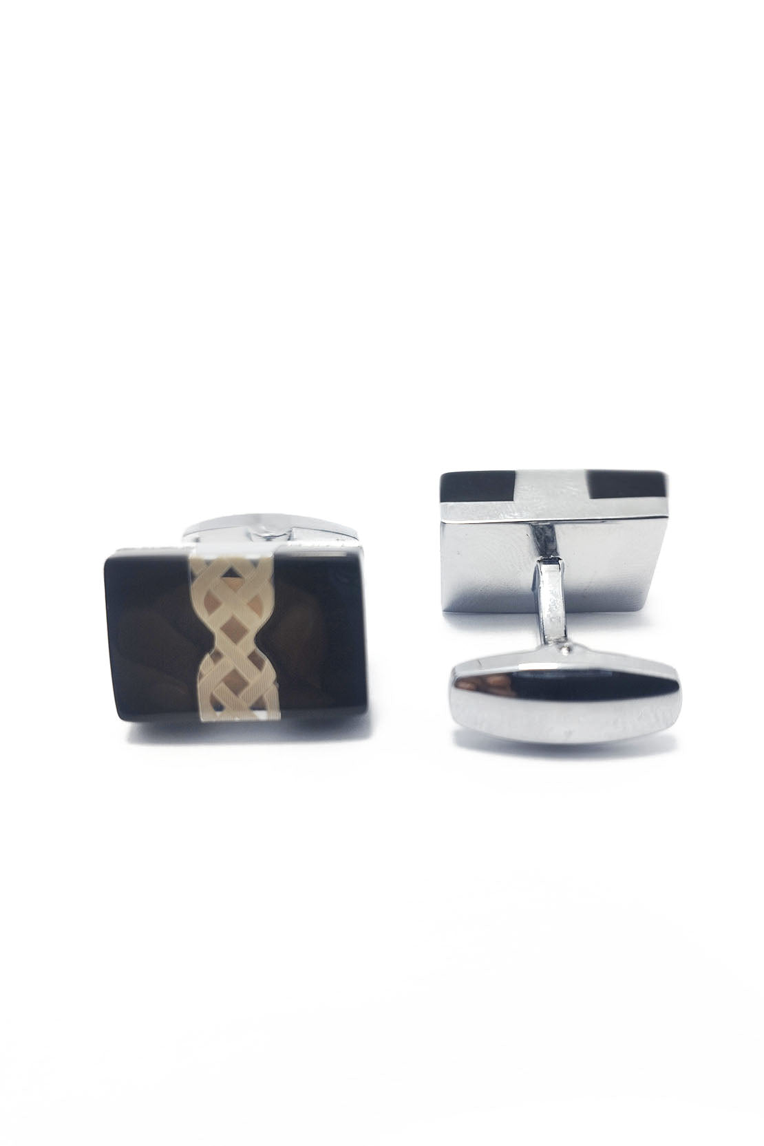 ELEGANT STONE CUFFLINKS