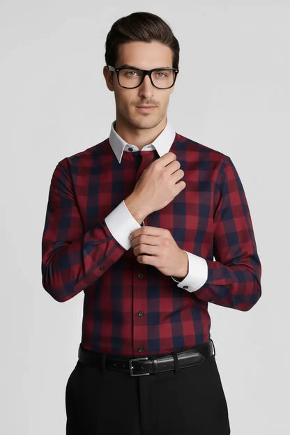 PREMIUM RED CHECK SHIRT