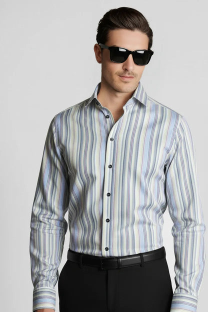 COASTAL REEF STRIPE SHIRT